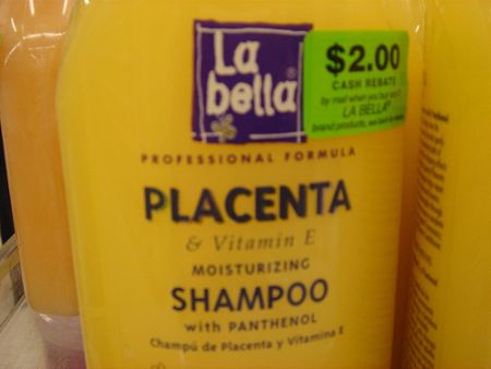 placenta shampoo